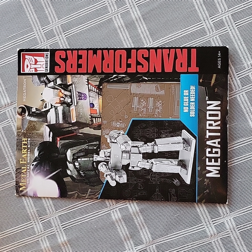 Metal Earth 3D Megatron Transformers Puzzle